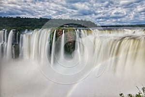 The amazing nature of iguazu waterfalls photo